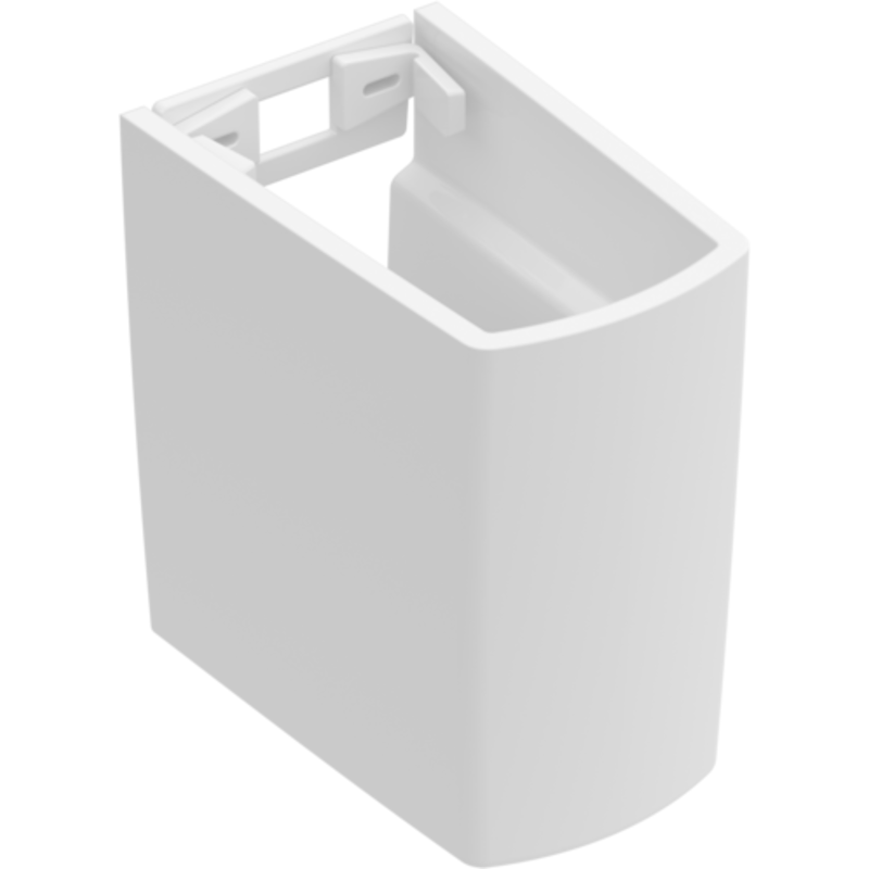 Villeroy & Boch halvpelare, rengöringsvänlig, vit