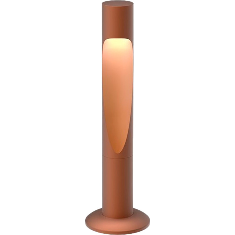 Flindt Garden Havelampe Kort LED 2700K m/Base Corten - Louis Poulsen - Design - Aluminium - Med én lyskilde