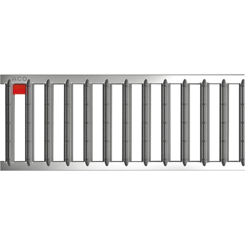 Aco Drain Self Euroline/Hexaline rist, 50 cm, galvaniseret stål