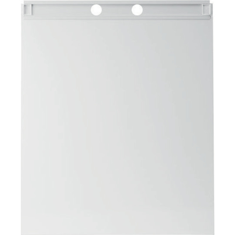 Contura Shower Next bagplade til brusekabine, glas