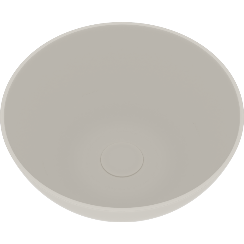 Ideavit SolidThin-39 håndvask, Ø39 cm, mat hvid