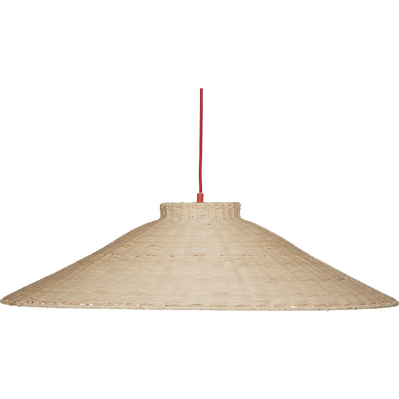 Hübsch Chand loftlampe Ø80 cm Natural-red