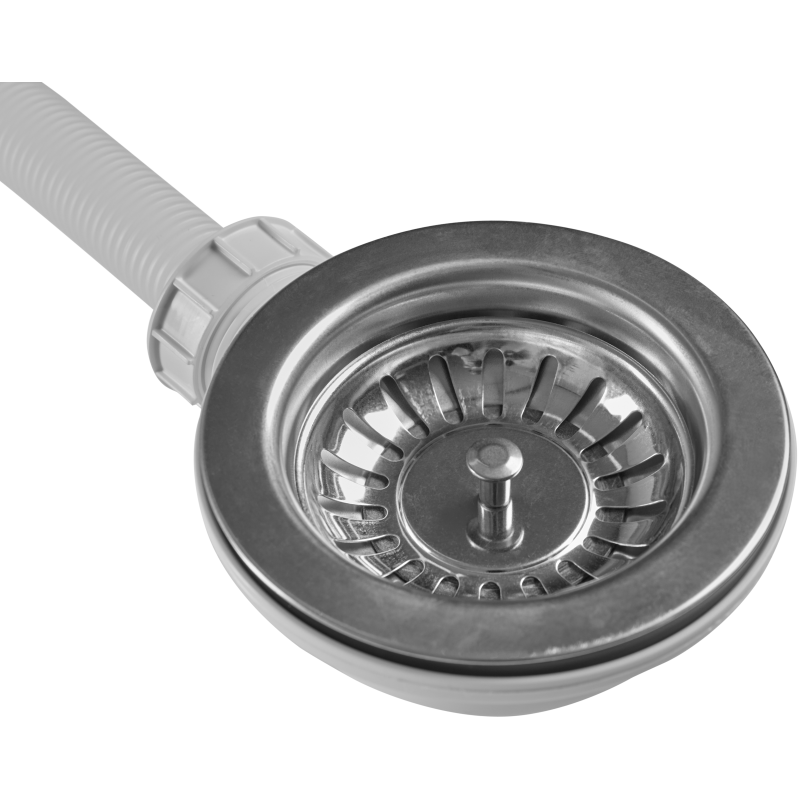 Secher Sec002 avloppssats, rostfritt stål