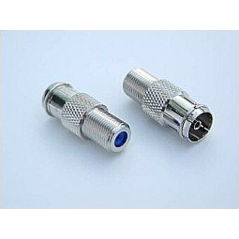 Triax Adaptor, F-konnector hun til IEC hun