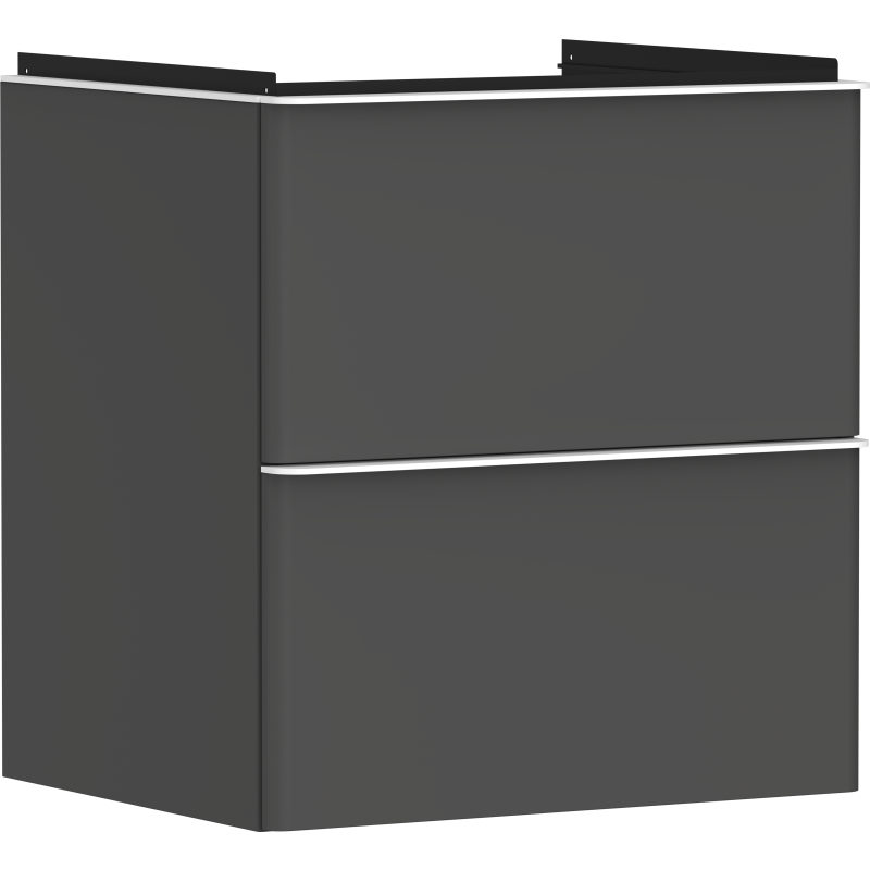 Hansgrohe Xelu Q underskab, 58x49,5 cm, mat grå