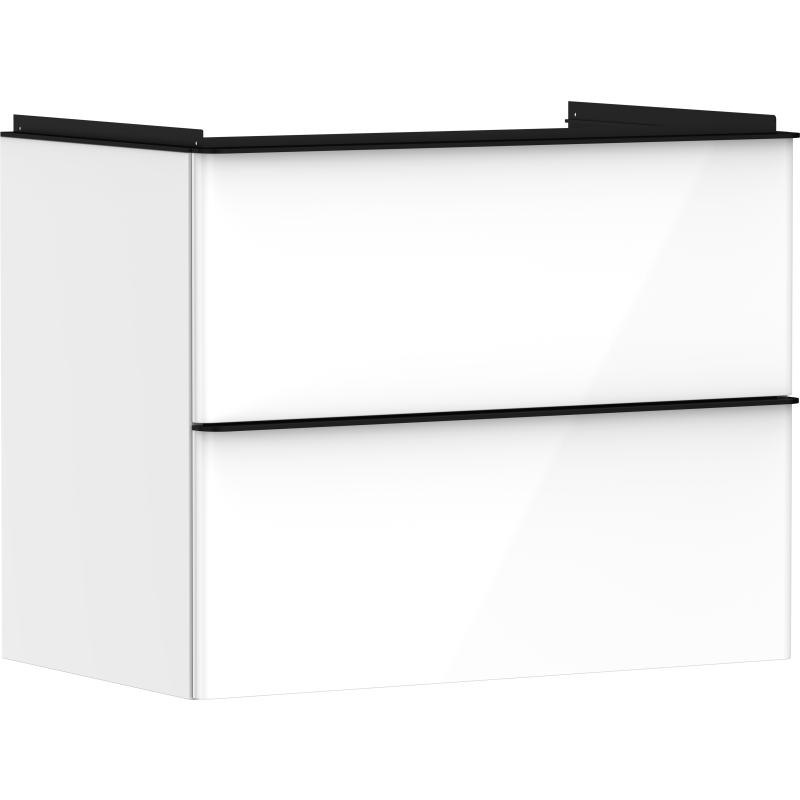 Hansgrohe Xelu Q underskab, 78x49,5 cm, hvid højglans