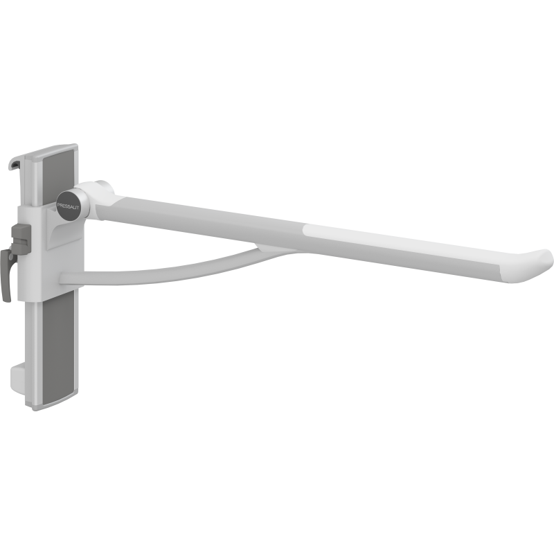 Pressalit Care Plus armstöd, 85 cm, vänster, vit