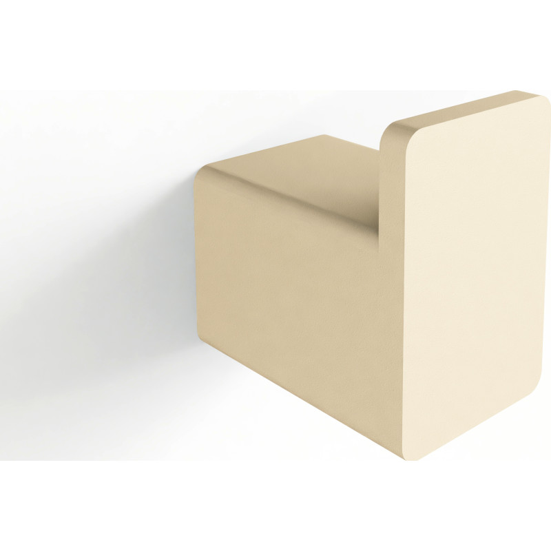 Metallbude Palo håndklædekrog, beige, 3 stk