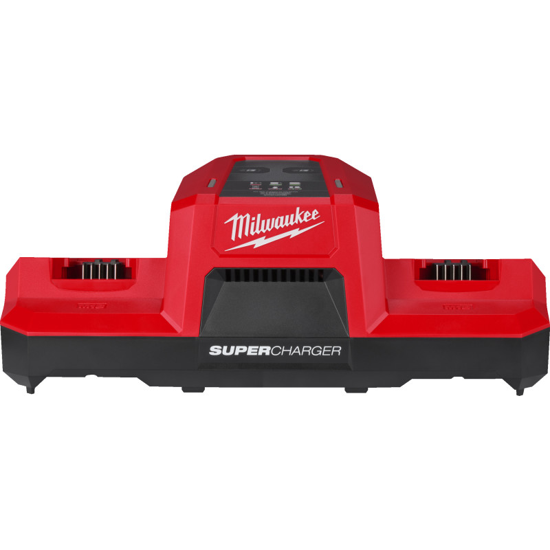 Milwaukee M18 Ladeapparat m/ 2 Ladeporte DBSC