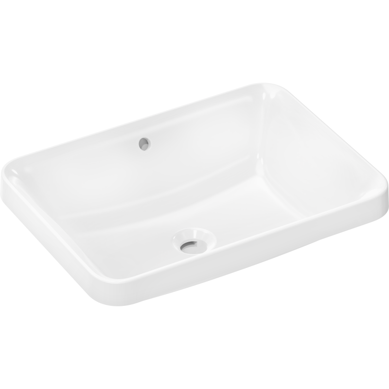 Hansgrohe Xuniva Q håndvask, 55x40 cm, hvid