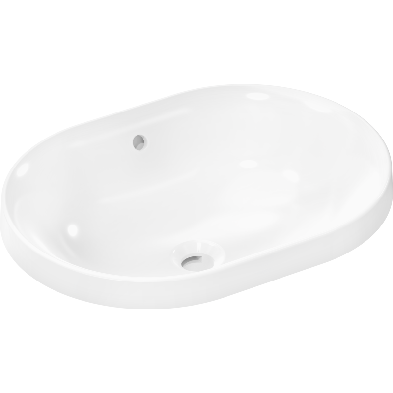 Hansgrohe Xuniva U håndvask, 55x40 cm, hvid