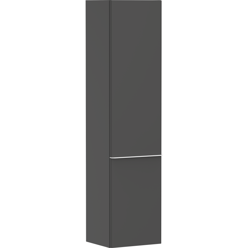 Hansgrohe Xelu Q højskab 40x165,5 cm, venstre, mat grå