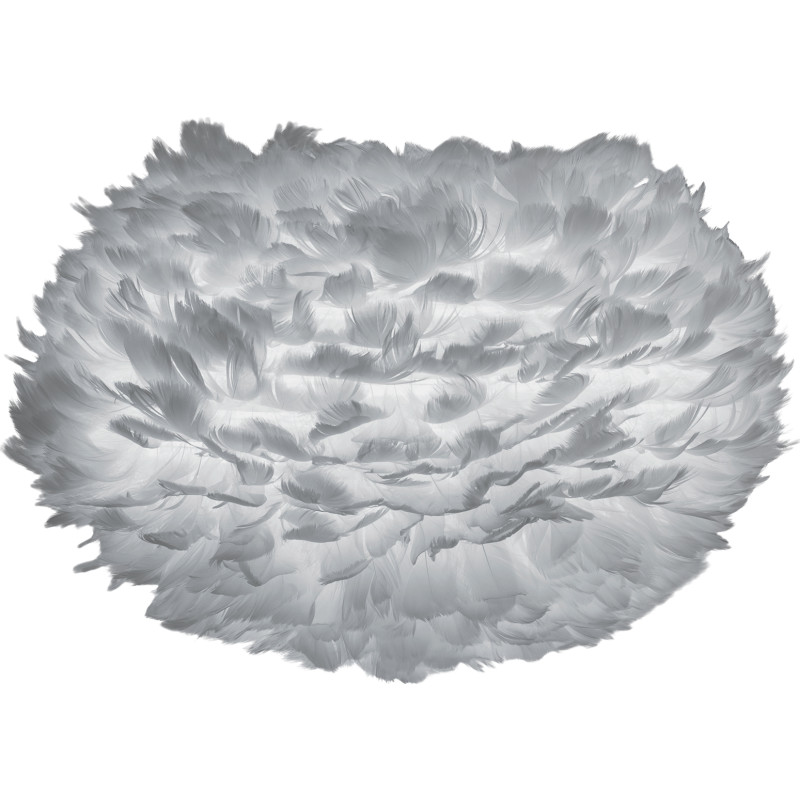 Umage Eos fjerlampeskærm, grå, Ø45 cm