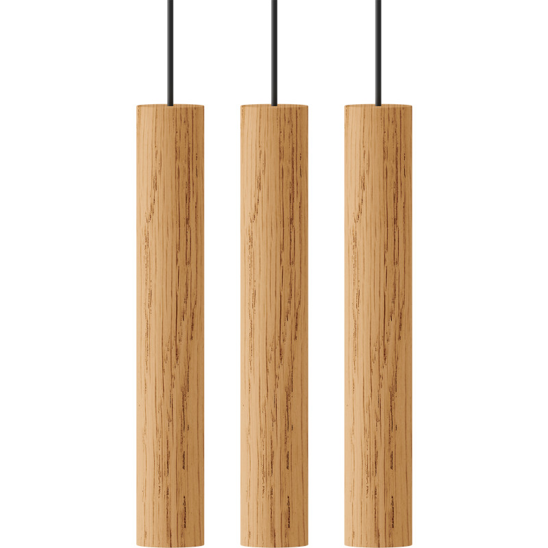 Umage Chimes klyngependel, lyst træ