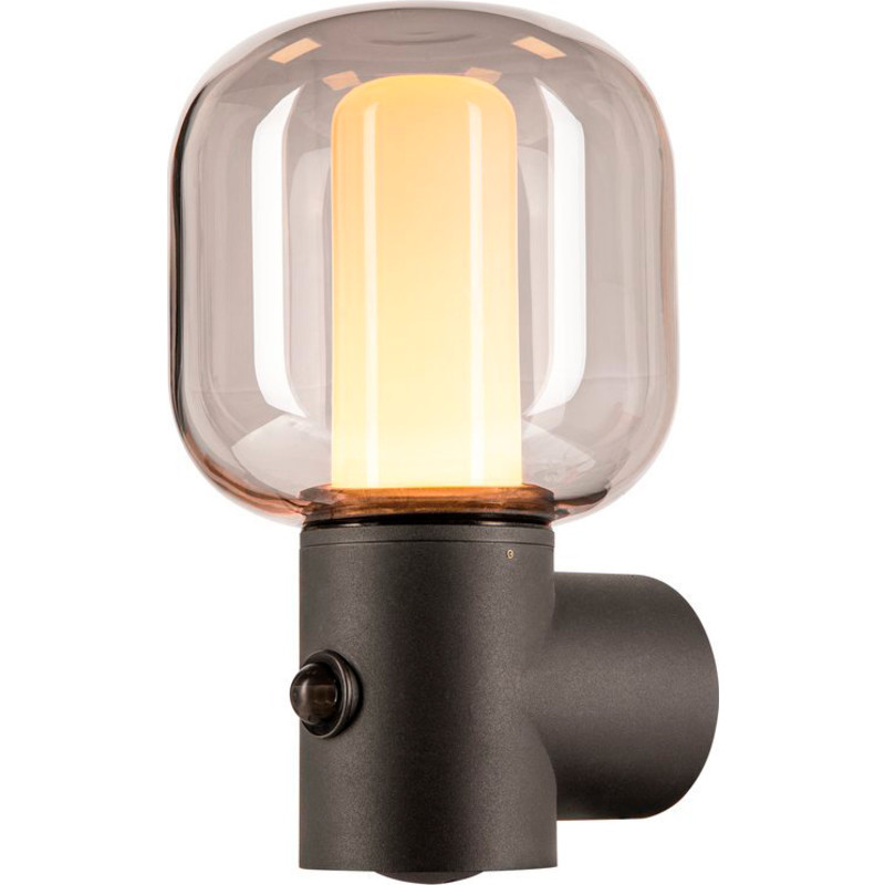SLV Ovalisk v&auml;gglampe utomhus med sensor