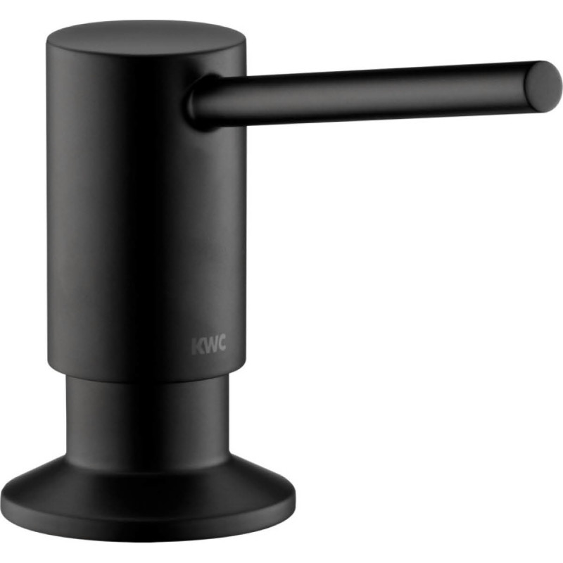 KWC Luna E tvålpump, matt svart