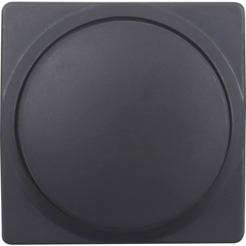 Nordtronic lock för vriddimmer Zigbee och Triac, svart