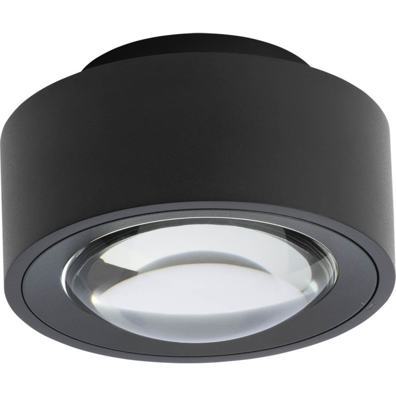 Easy Lens W120 loftspot, DTW, sort - Antidark - Stue - Aluminium