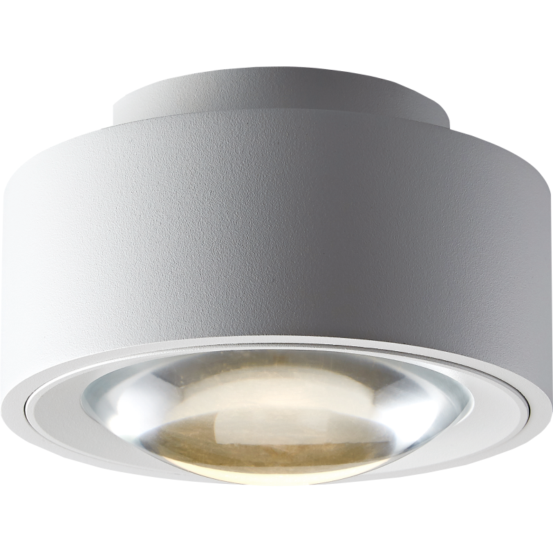 Easy Lens W120 loftspot, hvid, DTW - Antidark - Stue - Aluminium