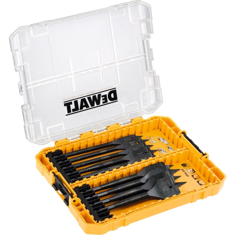 DeWalt Extreme fladborssæt, 12 - 32 mm, 9 stk.