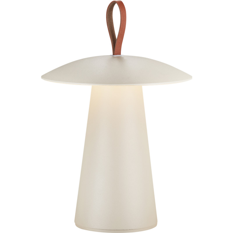 Nordlux Ara To-Go uppladdningsbar bordslampa utomhus, beige