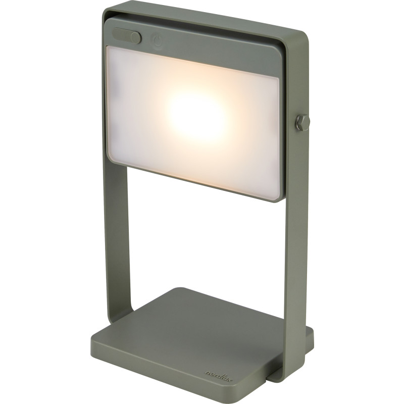 Nordlux Saulio bordslampa med solcells, gr&ouml;n