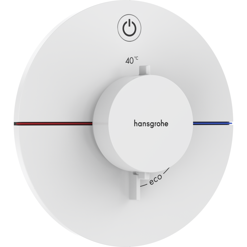 Hansgrohe ShowerSelect Comfort S brusearmatur, hvid