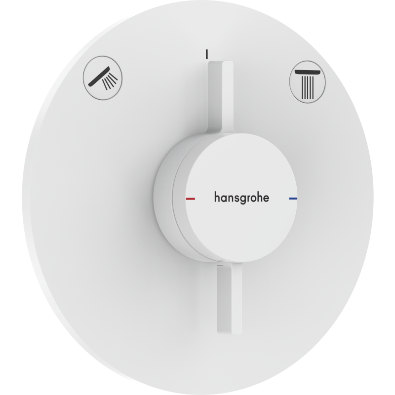 Hansgrohe DuoTurn S duschblandare, vit