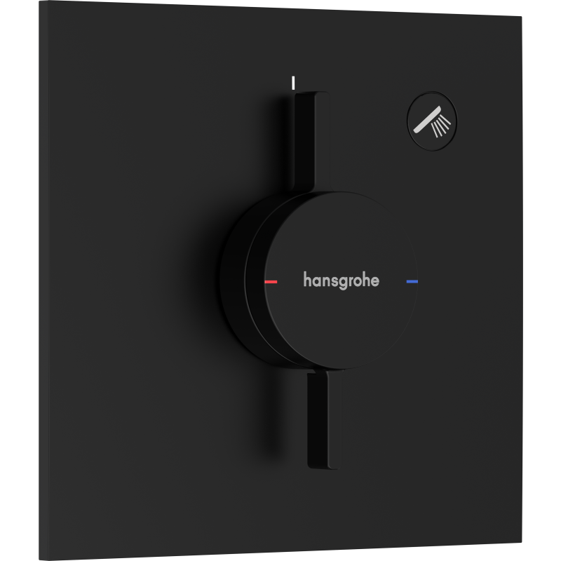 Hansgrohe DuoTurn E duschblandare, svart