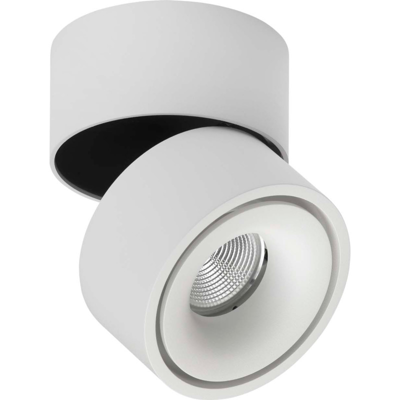 Easy W100 LED Påbygningsspot 2700K White - Antidark - Stue - Aluminium