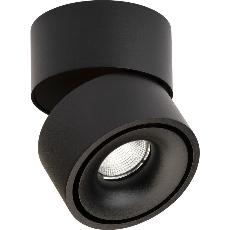 Easy W100 LED Påbygningsspot 2700K Black - Antidark - Stue - Aluminium