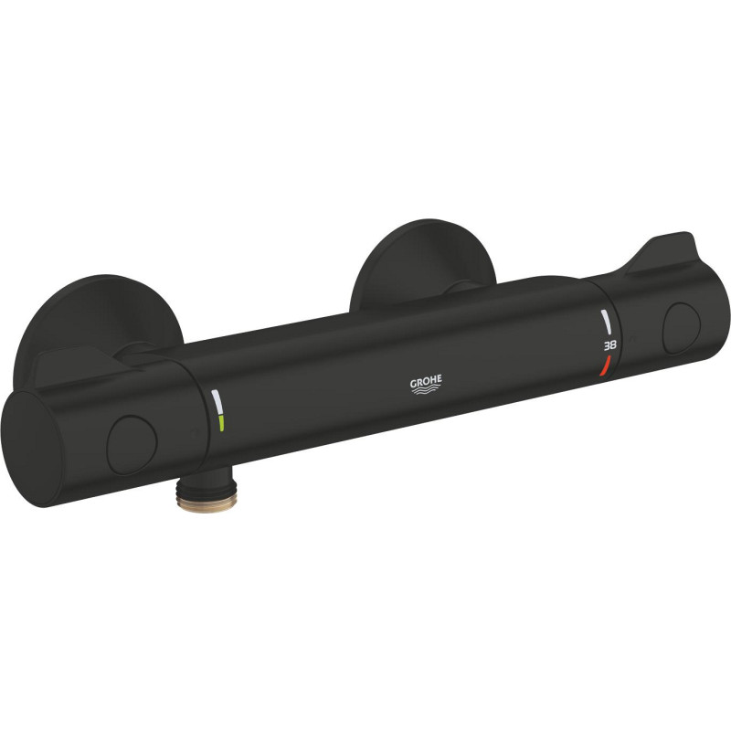 Grohe Eurosmart brusearmatur, mat sort