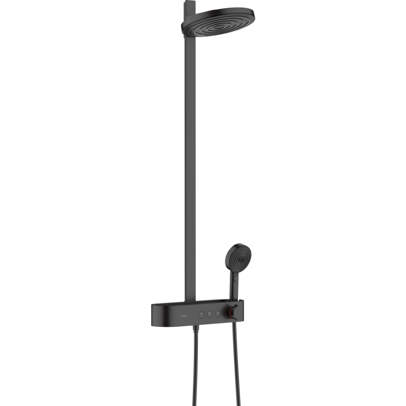 Hansgrohe Pulsify S 2jet brusesystem ø260mm, mat sort