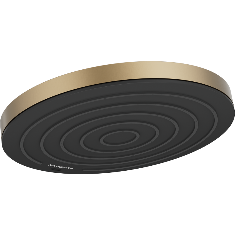 Hansgrohe Pulsify S takdusch, &Oslash;26 cm, vattenbesparande, borstad brons