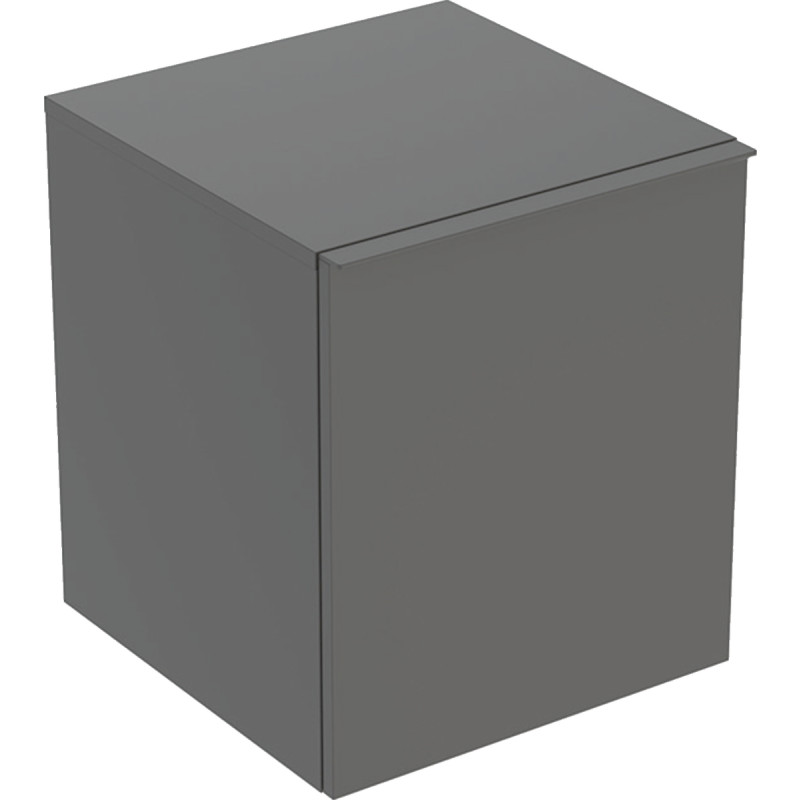 Geberit Acanto sideskab, 45,2x47,5 cm, mat grå