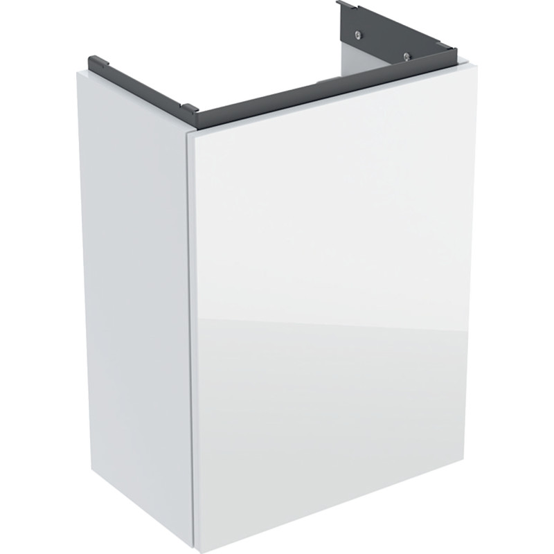 Geberit Acanto underskab, 39,2x24,6 cm, hvid glas