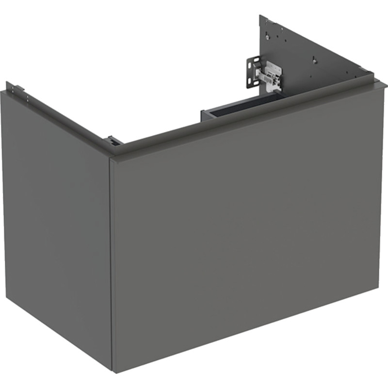Geberit Acanto underskab, 74x47,5 cm, mat grå