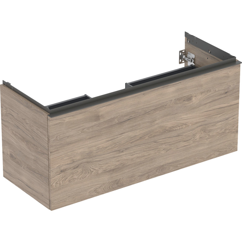 Geberit Acanto underskab, 118,4x47,5 cm, nøddetræ
