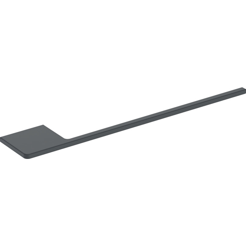 Geberit Acanto handdukstork för underskåp, 40 cm, matt svart