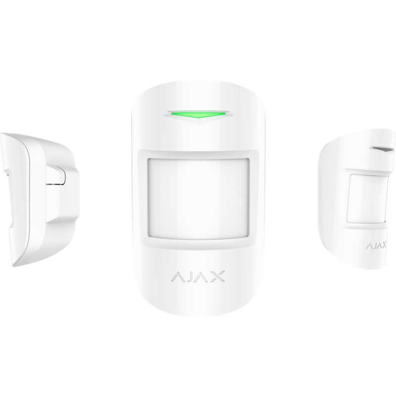 Ajax MotionProtect Plus, Væg, Indendørs, Hvid, AES, IP50, 2,4 m
