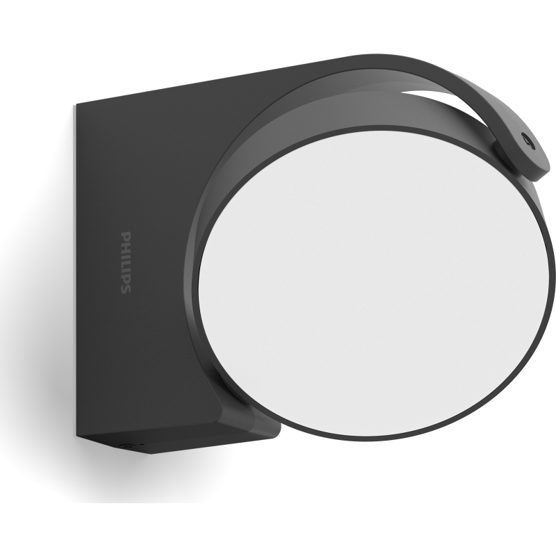 PHILIPS Mimosa væglampe 7W LED 2700K IP44 Antracit