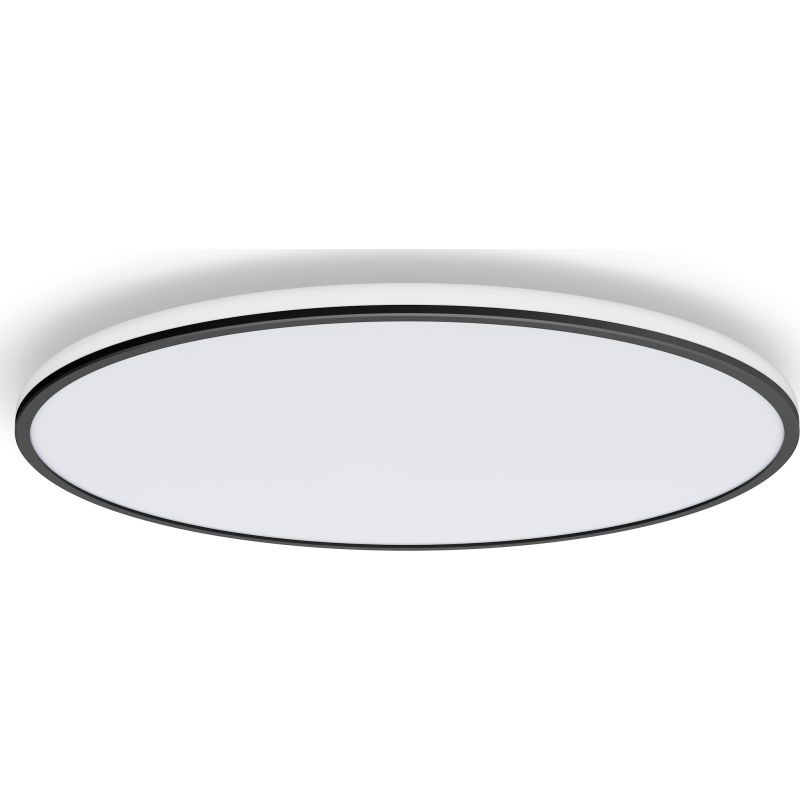 Philips myLiving Ozziet taklampa, svart, 2700K, &Oslash;52,5 cm