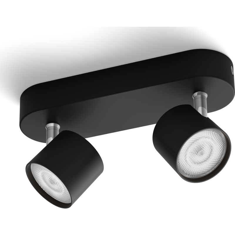 Philips myLiving Star takspotlight, svart