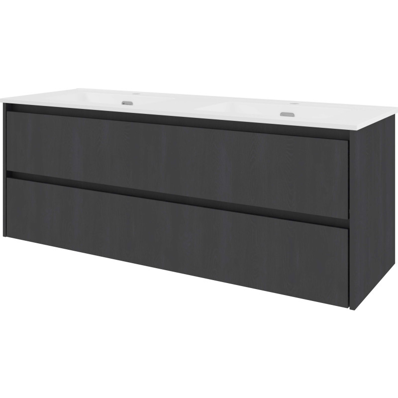 Sanibell Proline möbelpaket, 141x46,8 cm, svart ek