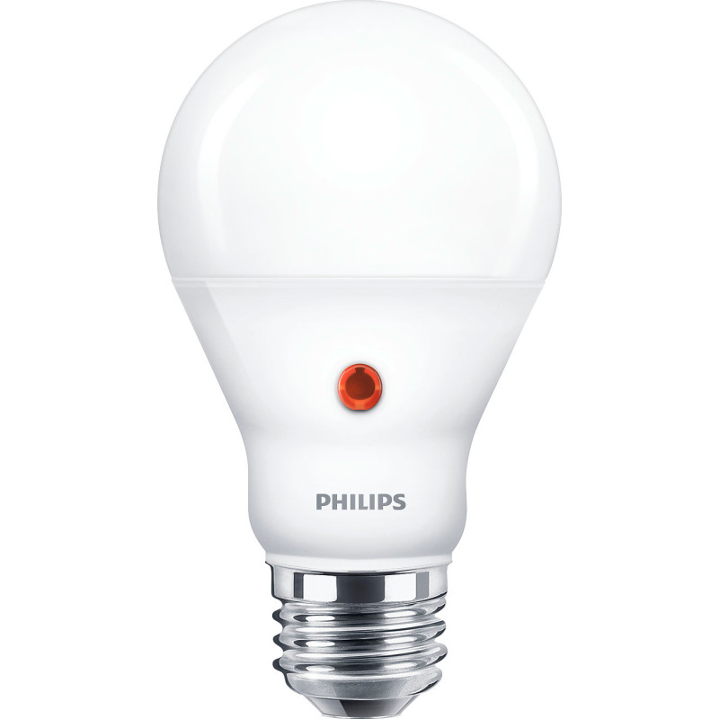 Philips Sensor LED - LED-lyspære - form: A60 - matteret finish - E27 - 7.5 W (tilsvarende 60 W) - klasse F - varmt hvidt lys - 2700 K