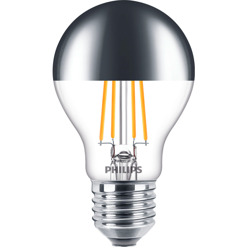 Philips Classic E27 standardpære med topforsejling, 2700K, 7W
