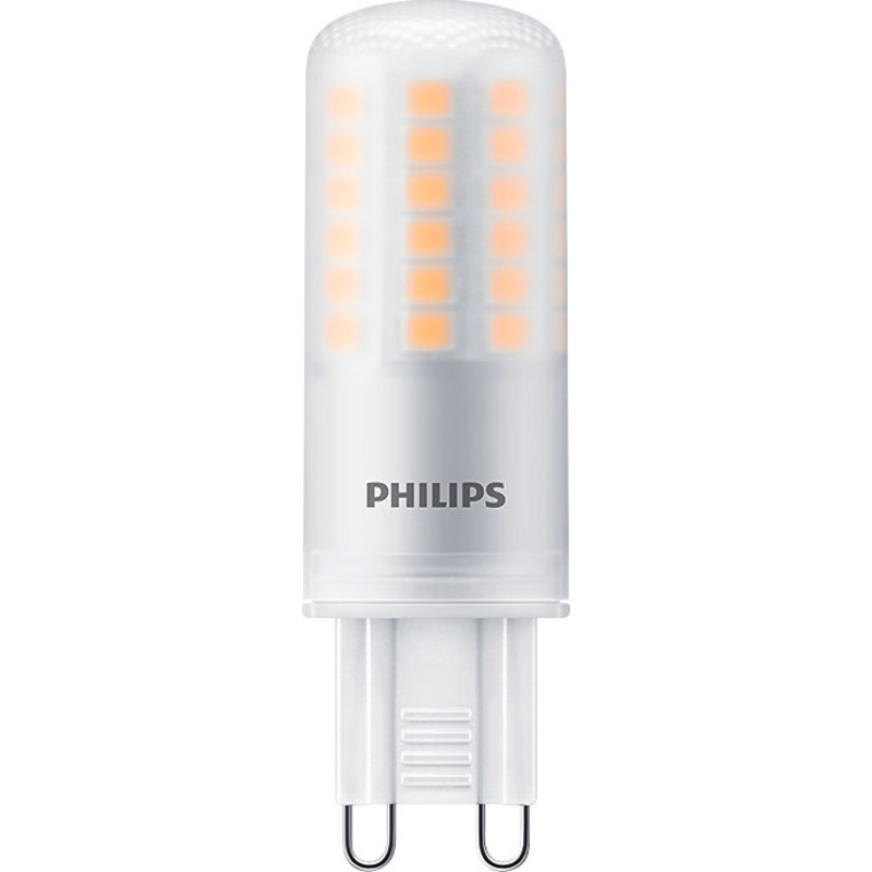 Philips LED CorePro LEDcapsule G9 4,8w/827 (570 lumen) Ra80 (LxØ: 60x19mm), ikke dæmpbar (=60w)