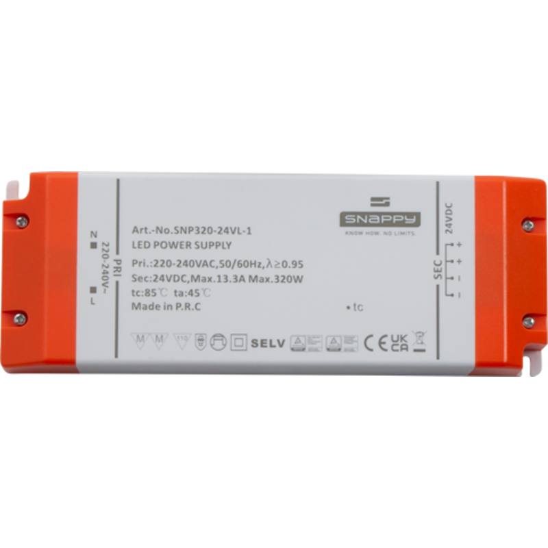 Ansell Lighting LED driver, 24V, 320W