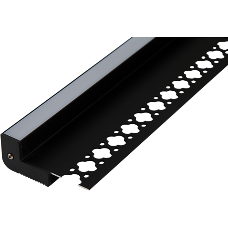 Ansell Lighting LED skena för trappkan, 2 meter, svart