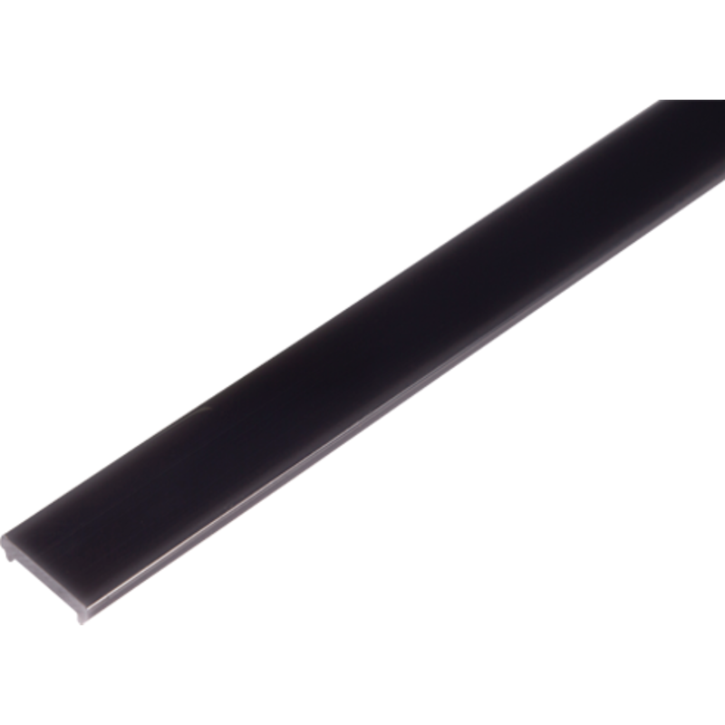 Ansell Lighting dækskinne, 26x21,3 mm, 2 meter, sort